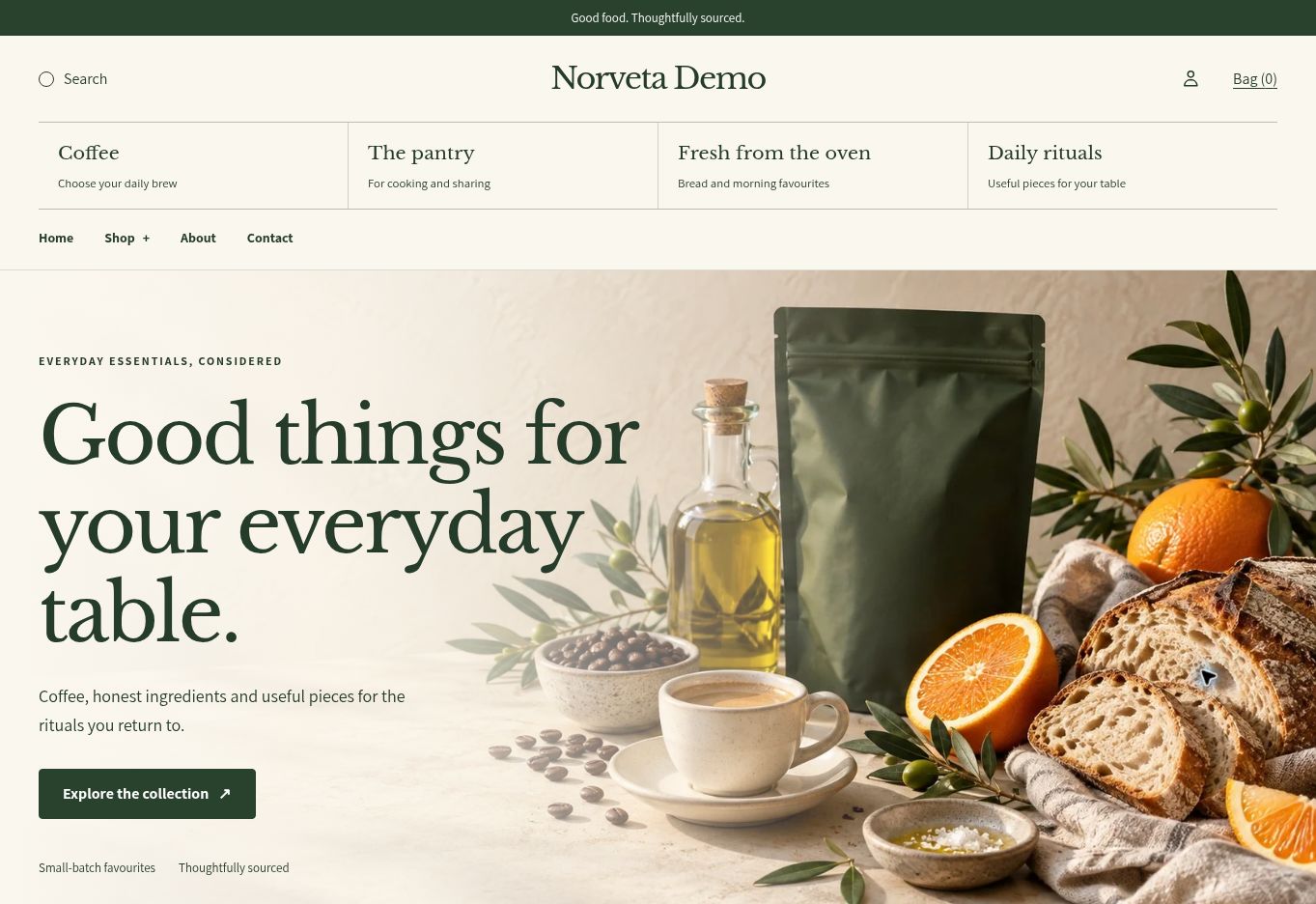 Norveta — design presentation
